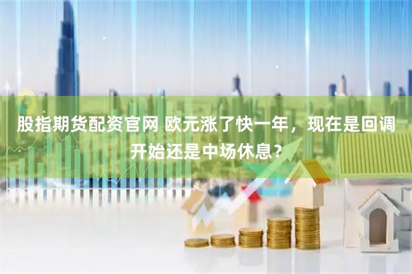 股指期货配资官网 欧元涨了快一年，现在是回调开始还是中场休息？